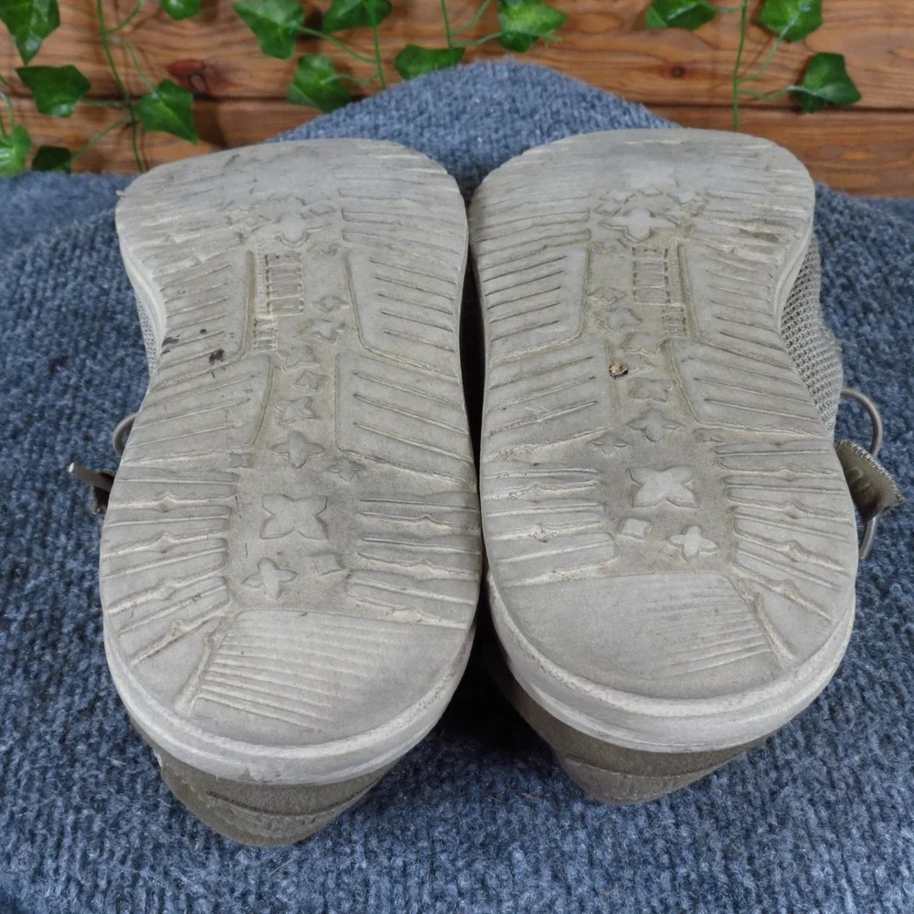 Hey Dude Wally Sox Mens‎ Loafers Size 10 Walking Shoes Tan Stretch Knit Slip On